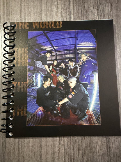 Ateez "THE WORLD" Album Notebook Ver. 1