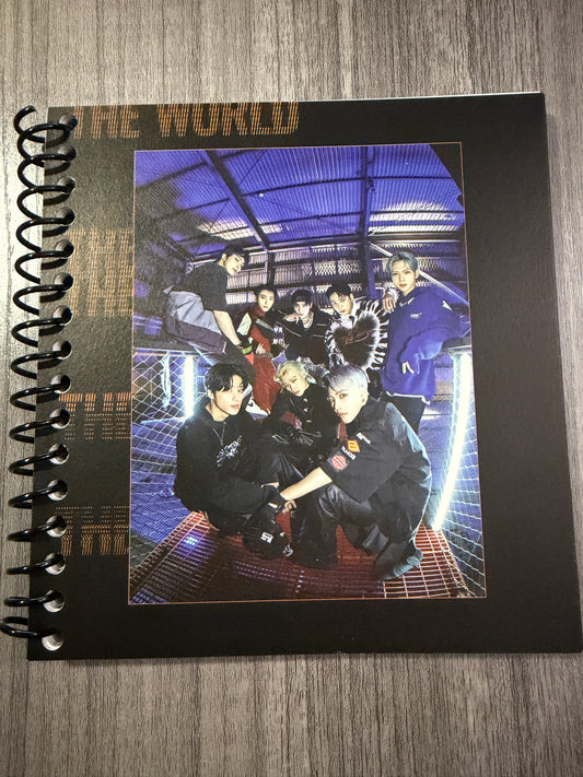 Ateez "THE WORLD" Album Notebook Ver. 1