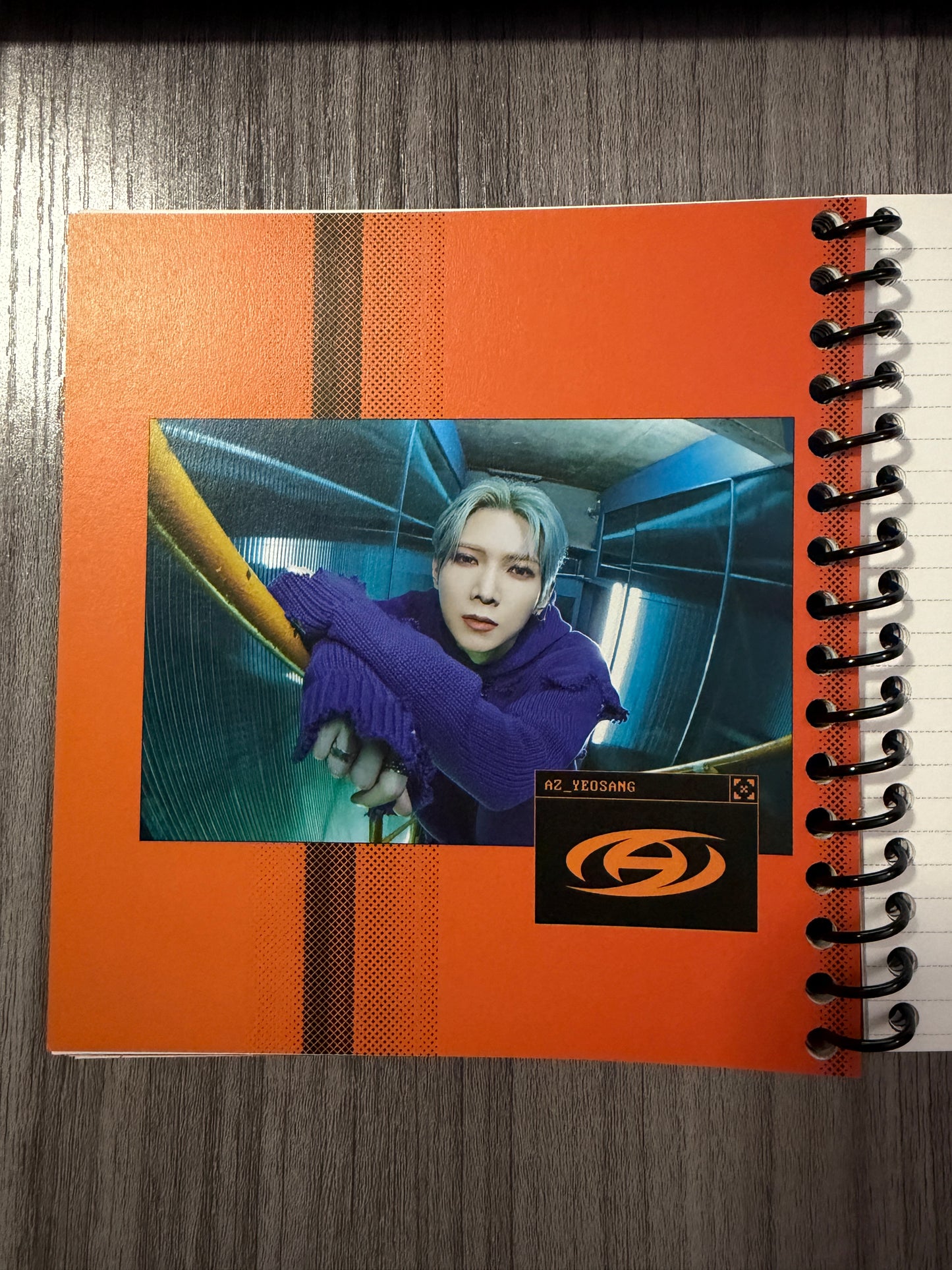 Ateez "THE WORLD" Album Notebook Ver. 1
