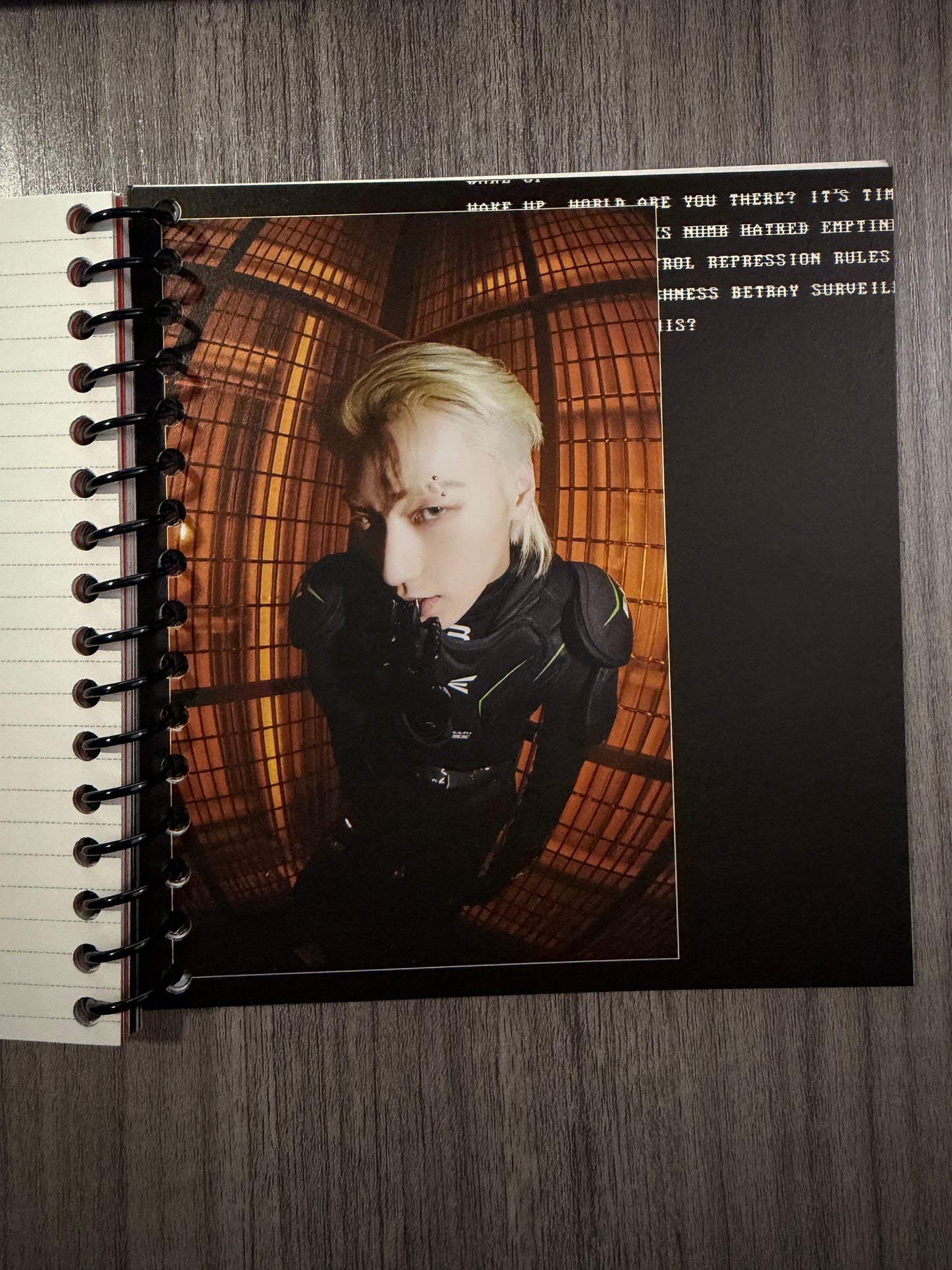 Ateez "THE WORLD" Album Notebook Ver. 1