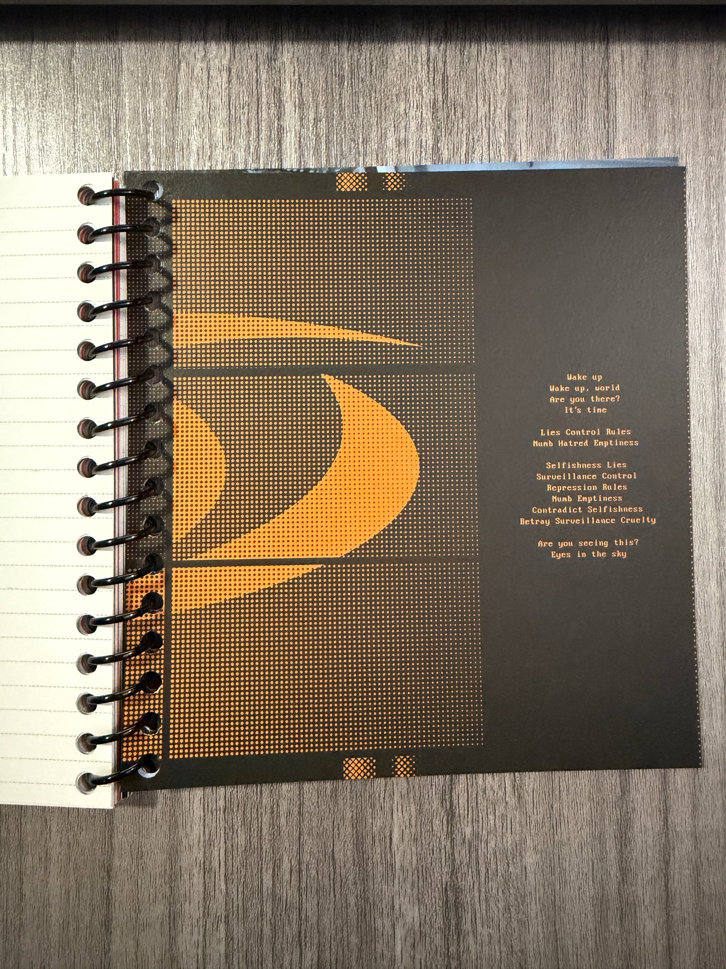 Ateez "THE WORLD" Album Notebook Ver. 1