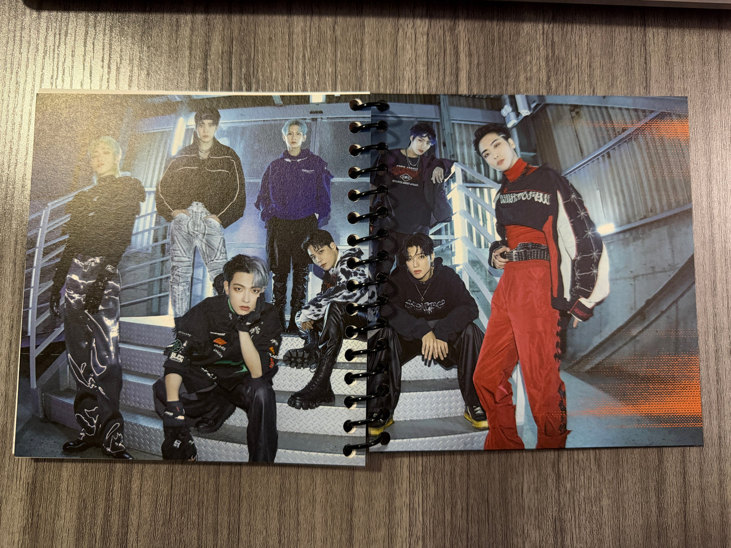 Ateez "THE WORLD" Album Notebook Ver. 1