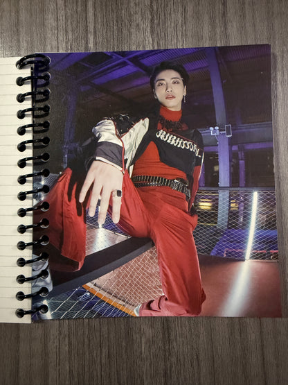 Ateez "THE WORLD" Album Notebook Ver. 2