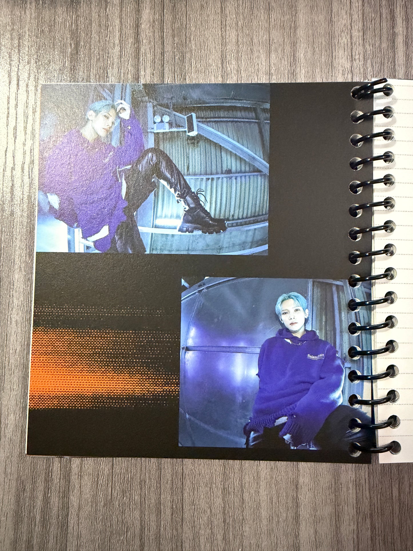 Ateez "THE WORLD" Album Notebook Ver. 2