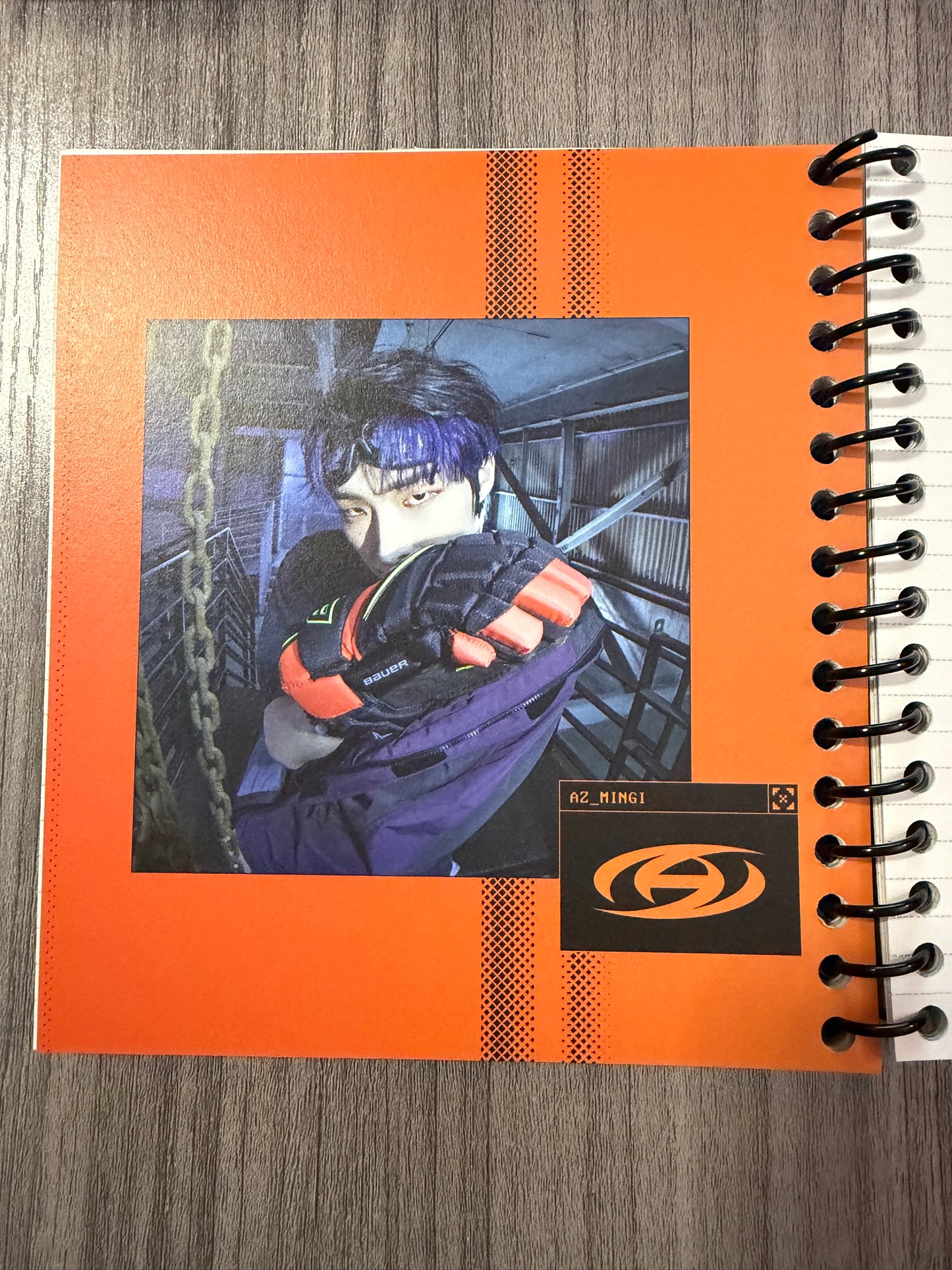 Ateez "THE WORLD" Album Notebook Ver. 2