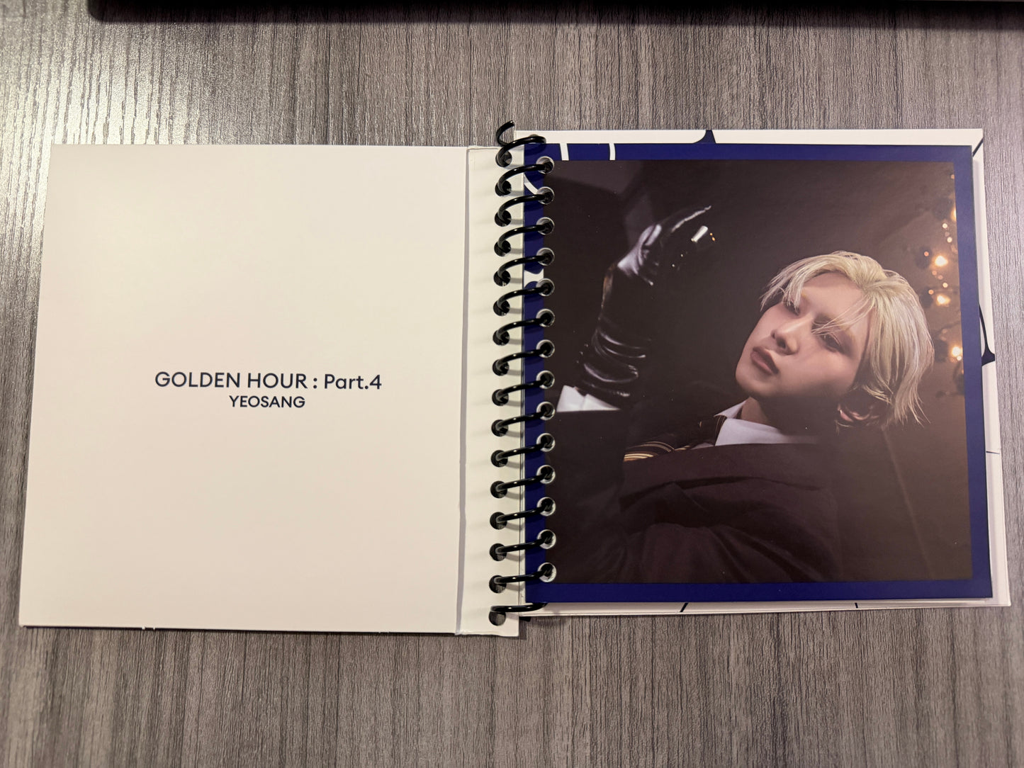 Ateez "Golden Hour: Part.4" Yeosang Digipack Notebook (Includes CD)