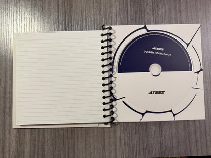 Ateez "Golden Hour: Part.4" Yeosang Digipack Notebook (Includes CD)