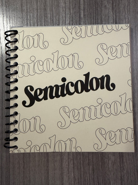 Seventeen "Semicolon" Notebook Ver. 1