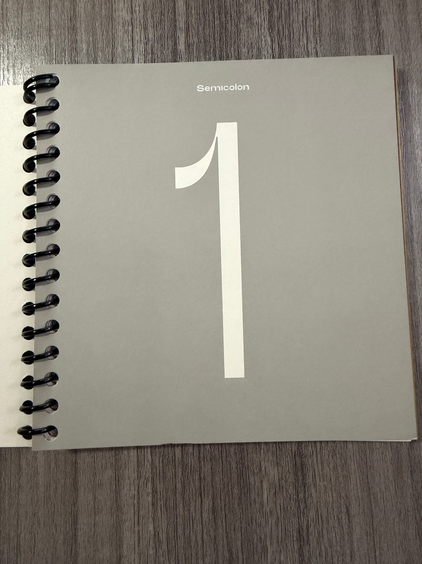 Seventeen "Semicolon" Notebook Ver. 1