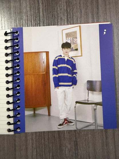 Seventeen "Semicolon" Notebook Ver. 1