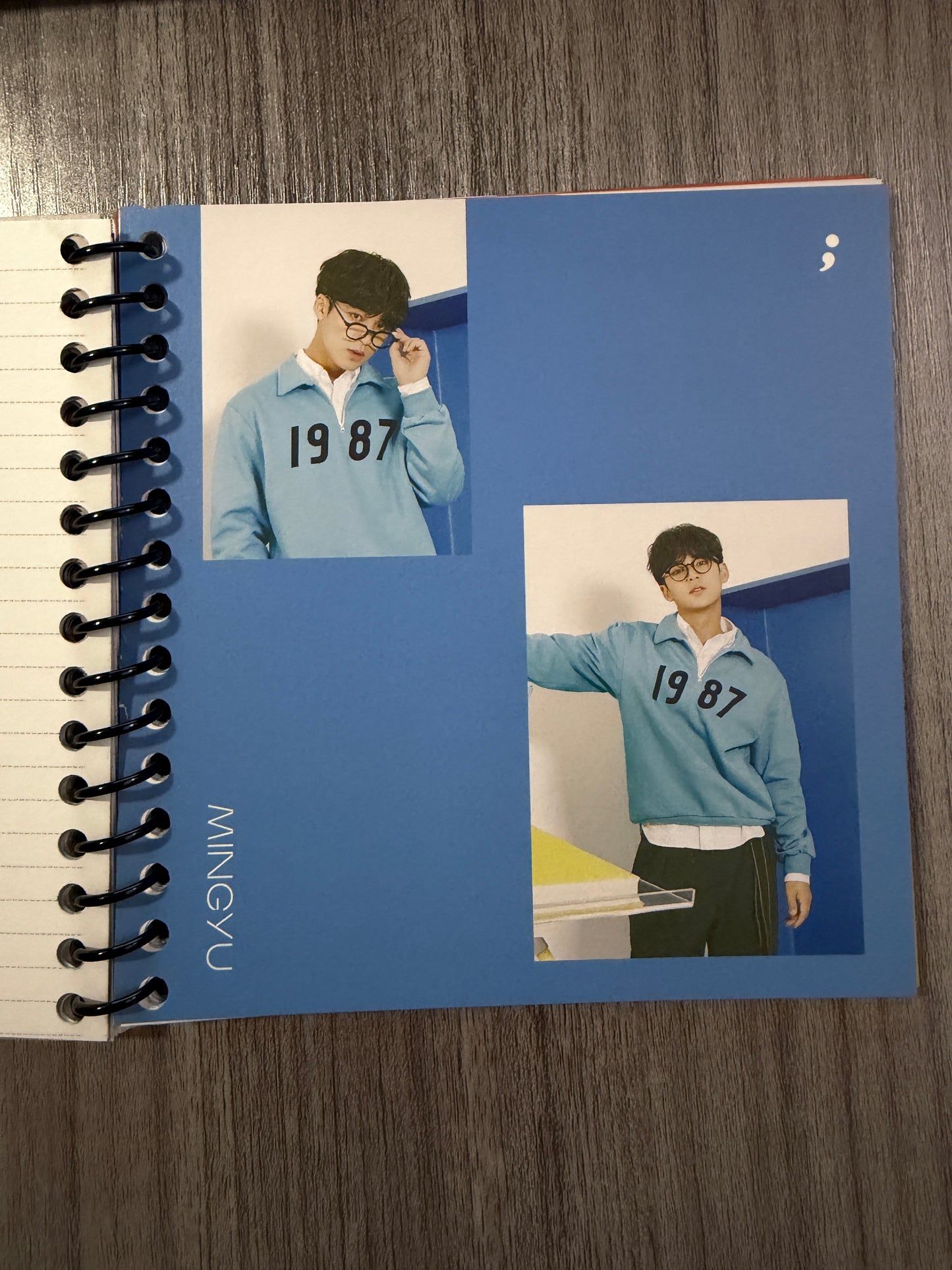 Seventeen "Semicolon" Notebook Ver. 1