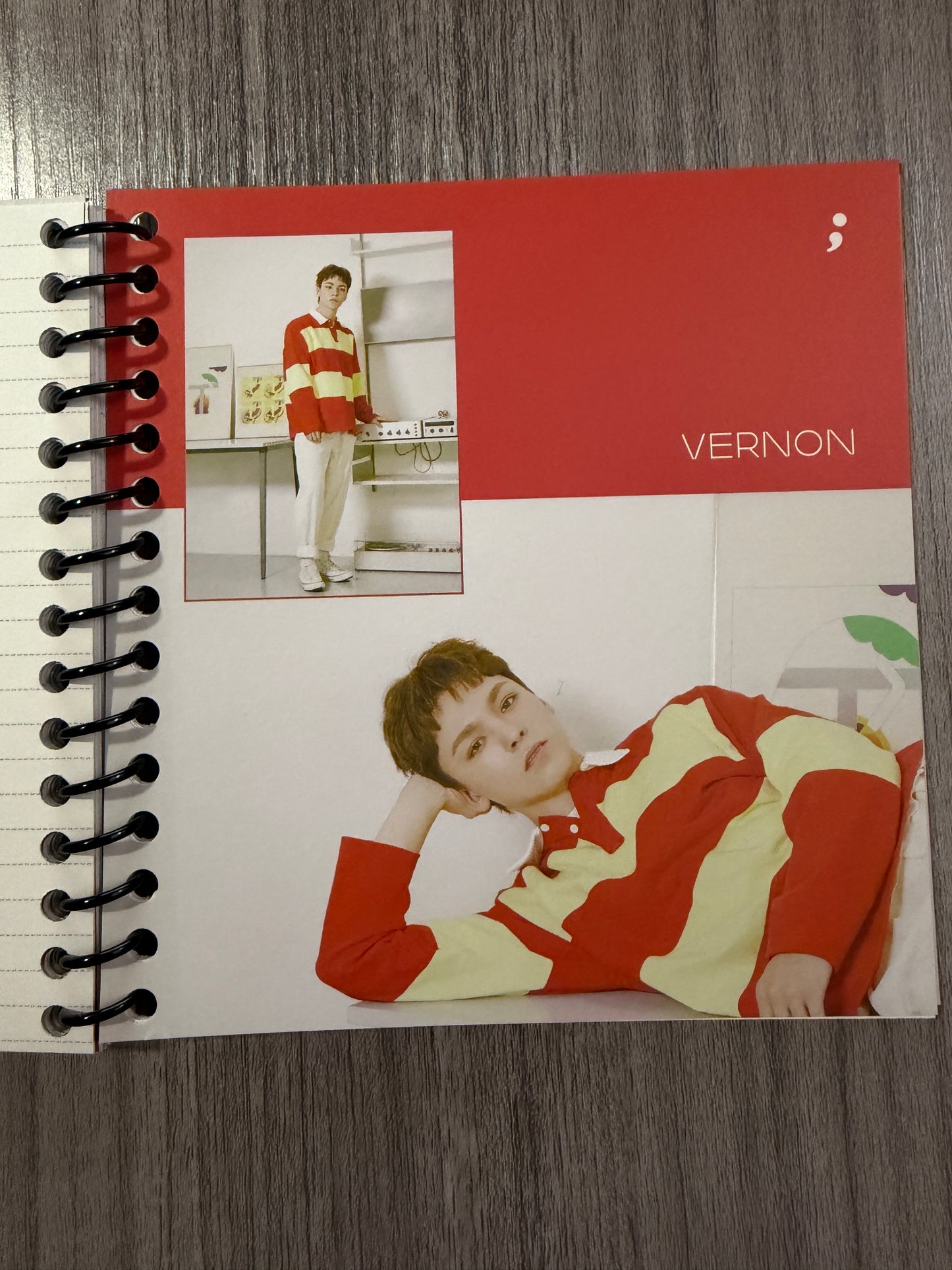 Seventeen "Semicolon" Notebook Ver. 1