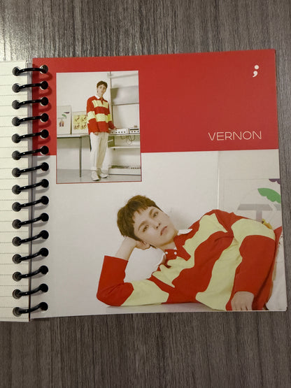 Seventeen "Semicolon" Notebook Ver. 1
