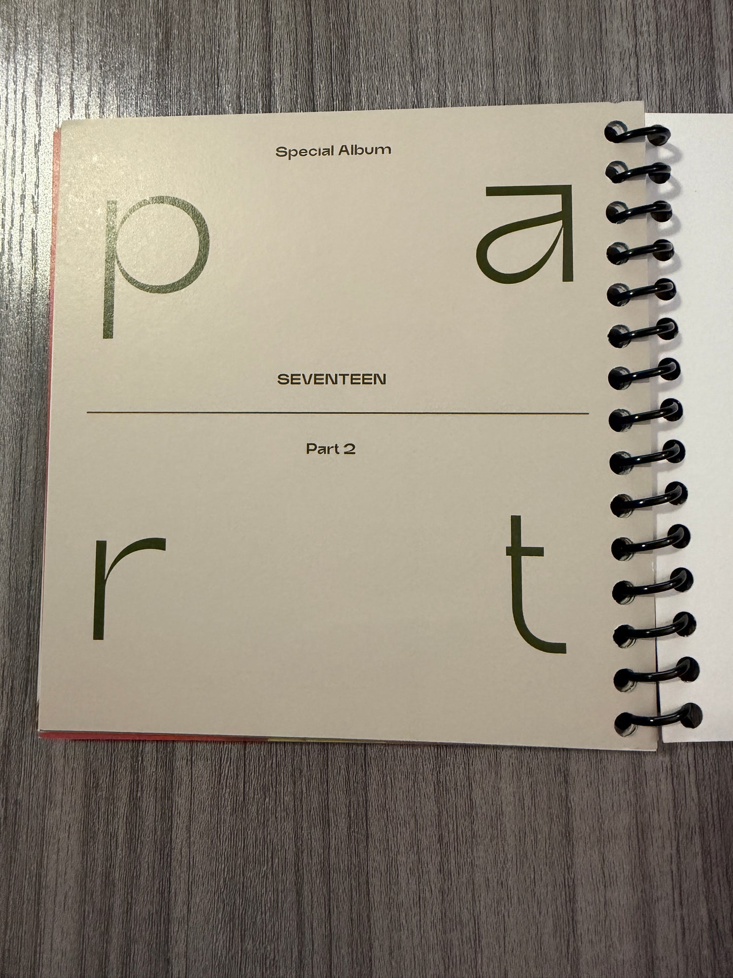 Seventeen "Semicolon" Notebook Ver. 1