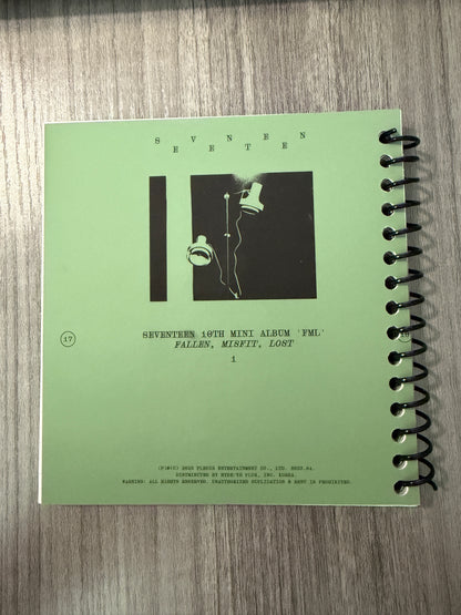 Seventeen "FML" Notebook
