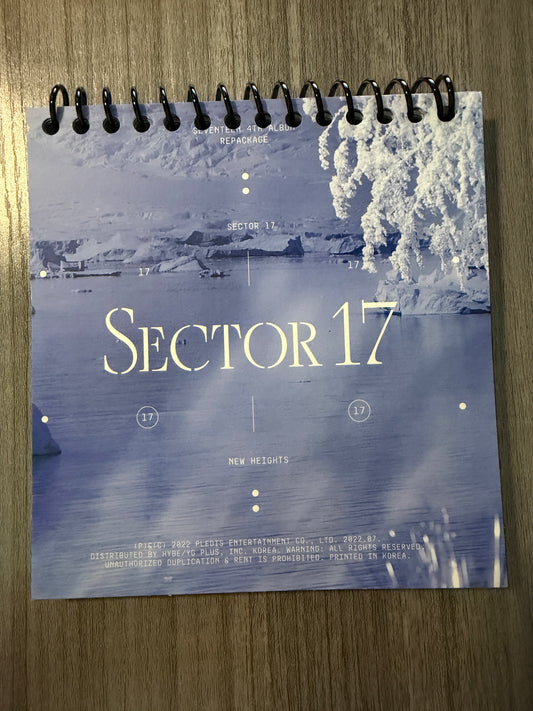 Seventeen "Sector 17" Notebook Ver. 2
