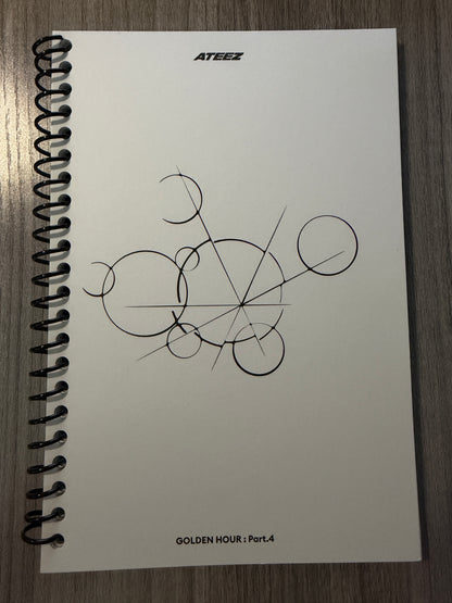 Ateez "Golden Hour: Part.4 (Z Ver.)" Notebook