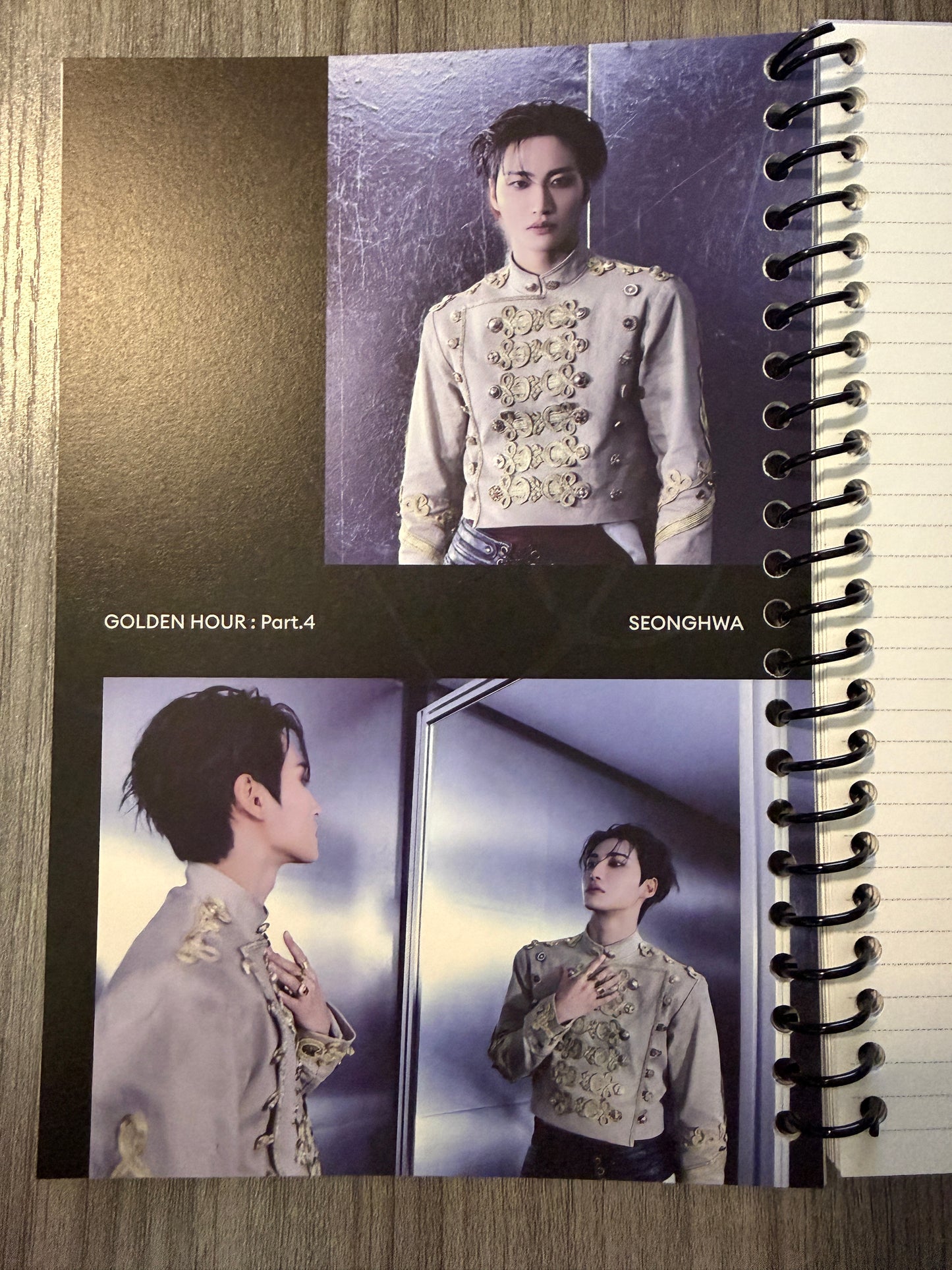 Ateez "Golden Hour: Part.4 (Z Ver.)" Notebook