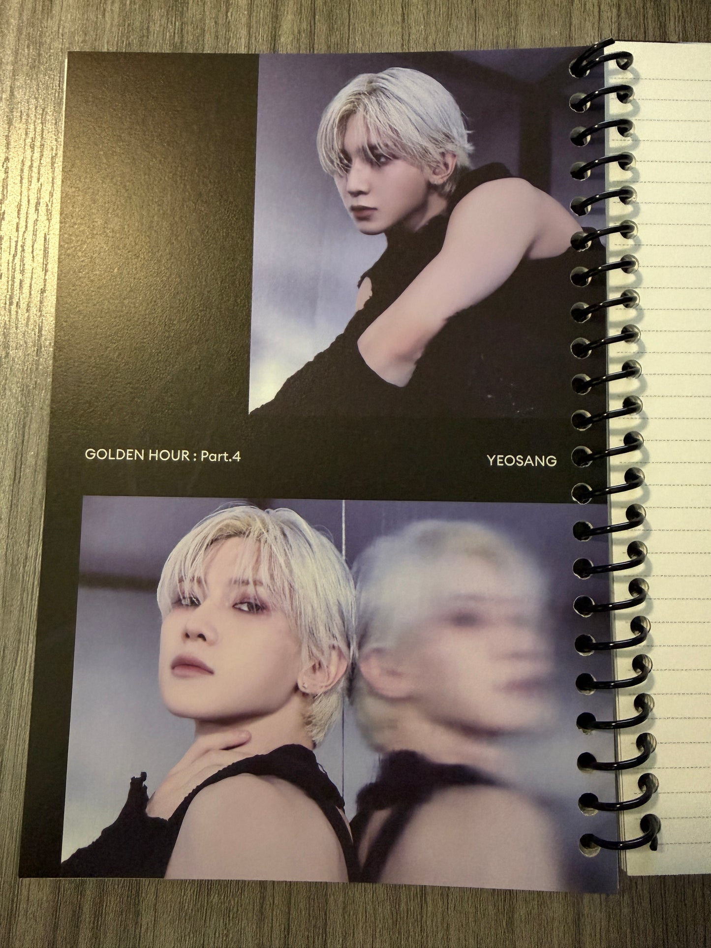 Ateez "Golden Hour: Part.4 (Z Ver.)" Notebook