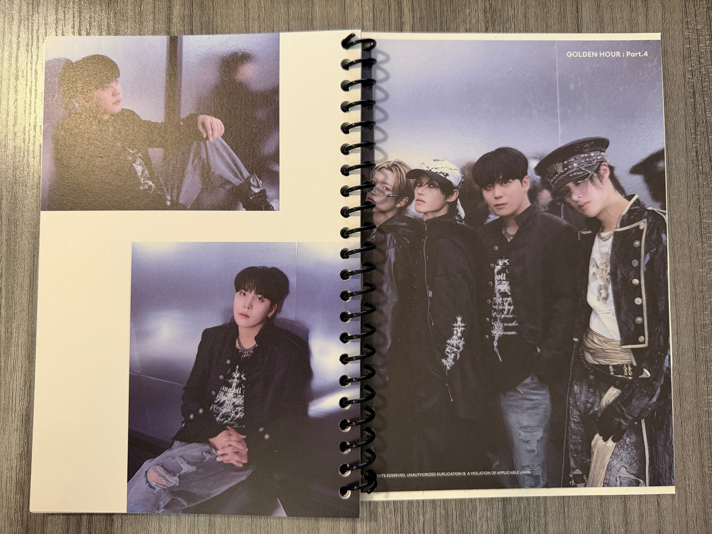 Ateez "Golden Hour: Part.4 (Z Ver.)" Notebook