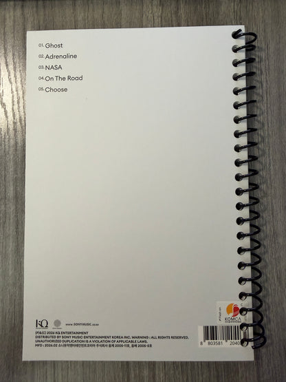 Ateez "Golden Hour: Part.4 (Z Ver.)" Notebook