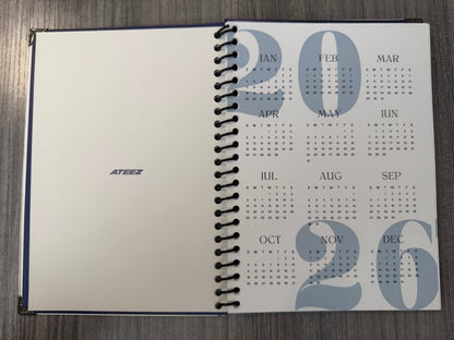 Ateez "Golden Hour: Part.4 (A Ver.)" Notebook (Includes CD)