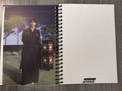 Ateez "Golden Hour: Part.4 (A Ver.)" Notebook (Includes CD)