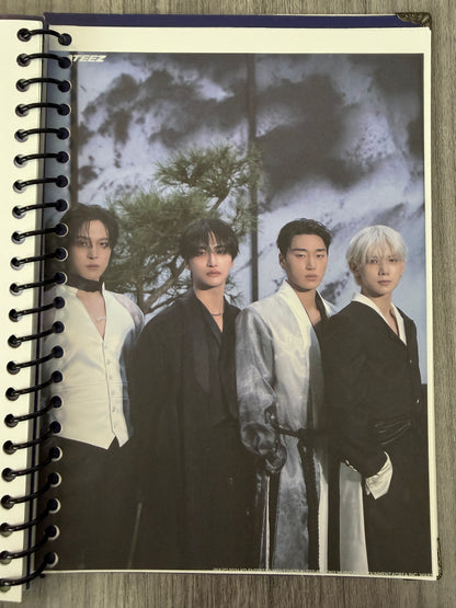 Ateez "Golden Hour: Part.4 (A Ver.)" Notebook (Includes CD)