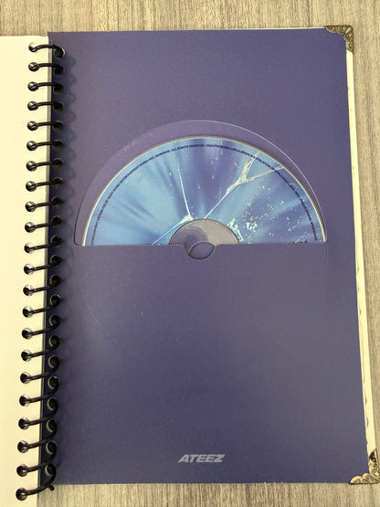 Ateez "Golden Hour: Part.4 (A Ver.)" Notebook (Includes CD)