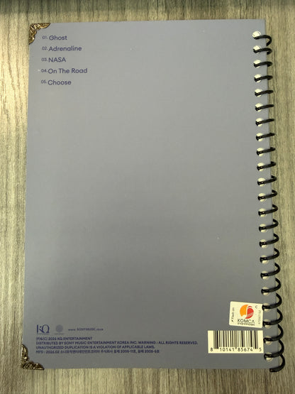 Ateez "Golden Hour: Part.4 (A Ver.)" Notebook (Includes CD)