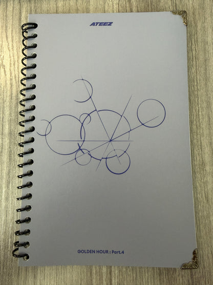 Ateez "Golden Hour: Part.4 (A Version)" 12-Month Planner