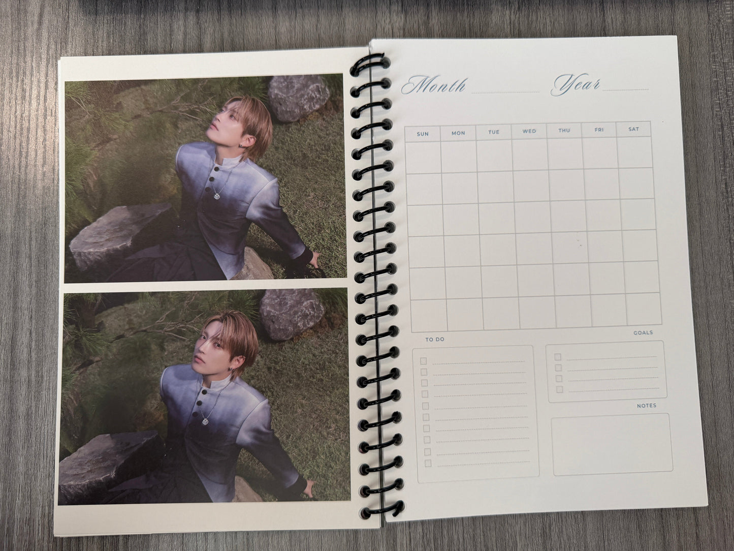 Ateez "Golden Hour: Part.4 (A Version)" 12-Month Planner