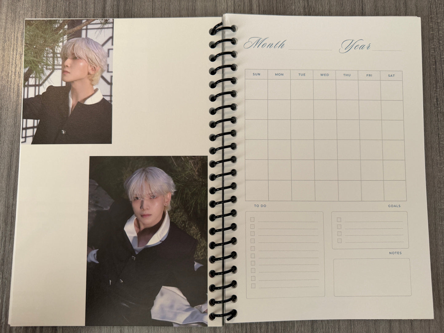 Ateez "Golden Hour: Part.4 (A Version)" 12-Month Planner