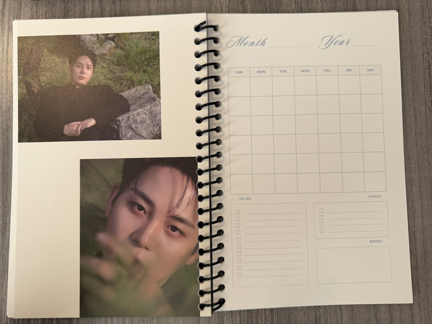 Ateez "Golden Hour: Part.4 (A Version)" 12-Month Planner
