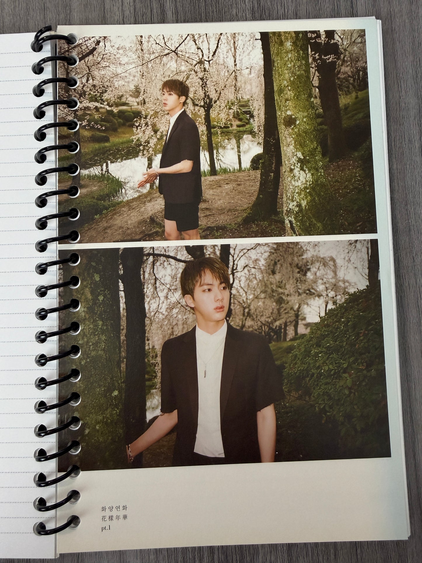BTS "The Most Beautiful Moment in Life Pt. 1" Notebook (Includes CD)