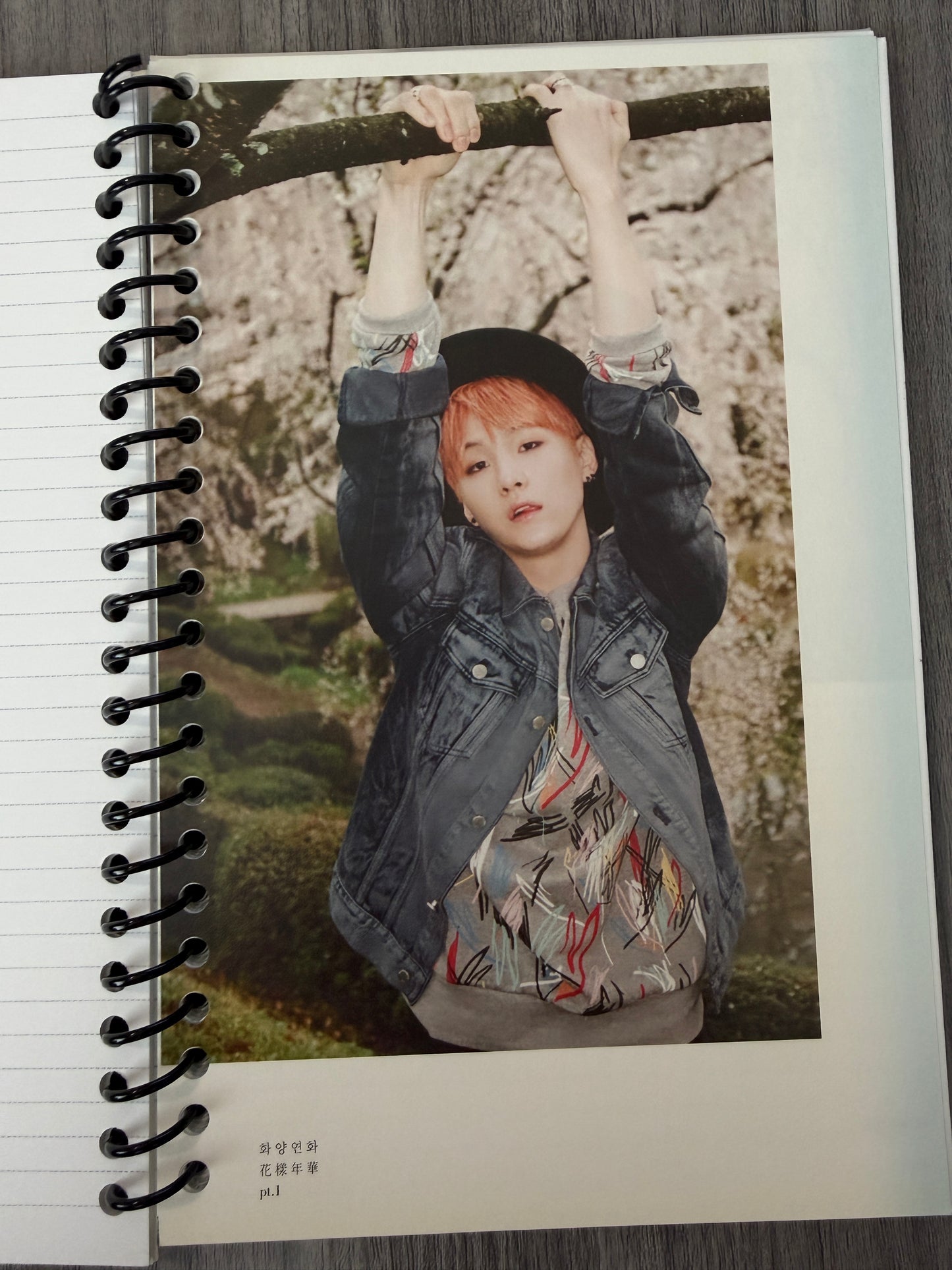 BTS "The Most Beautiful Moment in Life Pt. 1" Notebook (Includes CD)