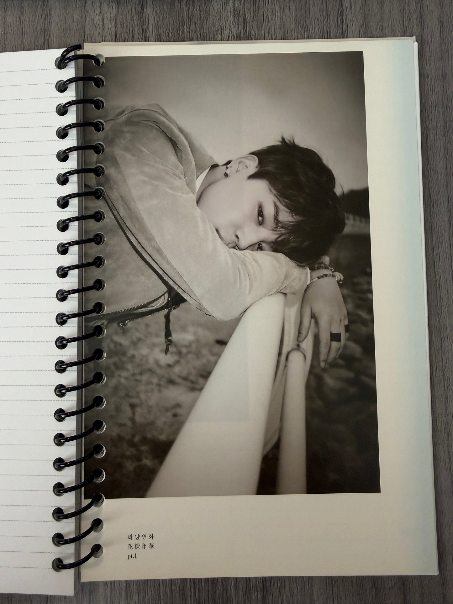BTS "The Most Beautiful Moment in Life Pt. 1" Notebook (Includes CD)