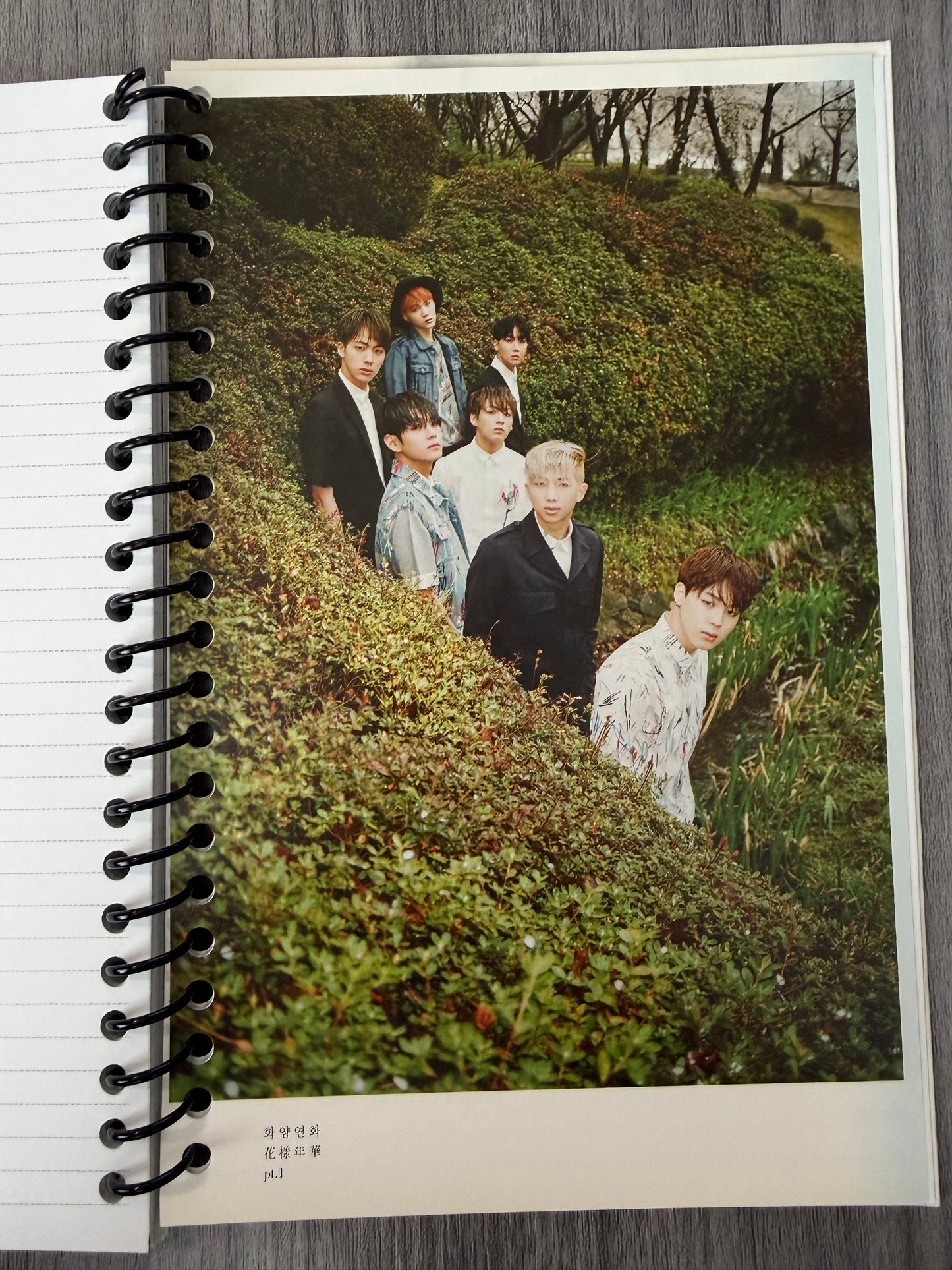 BTS "The Most Beautiful Moment in Life Pt. 1" Notebook (Includes CD)
