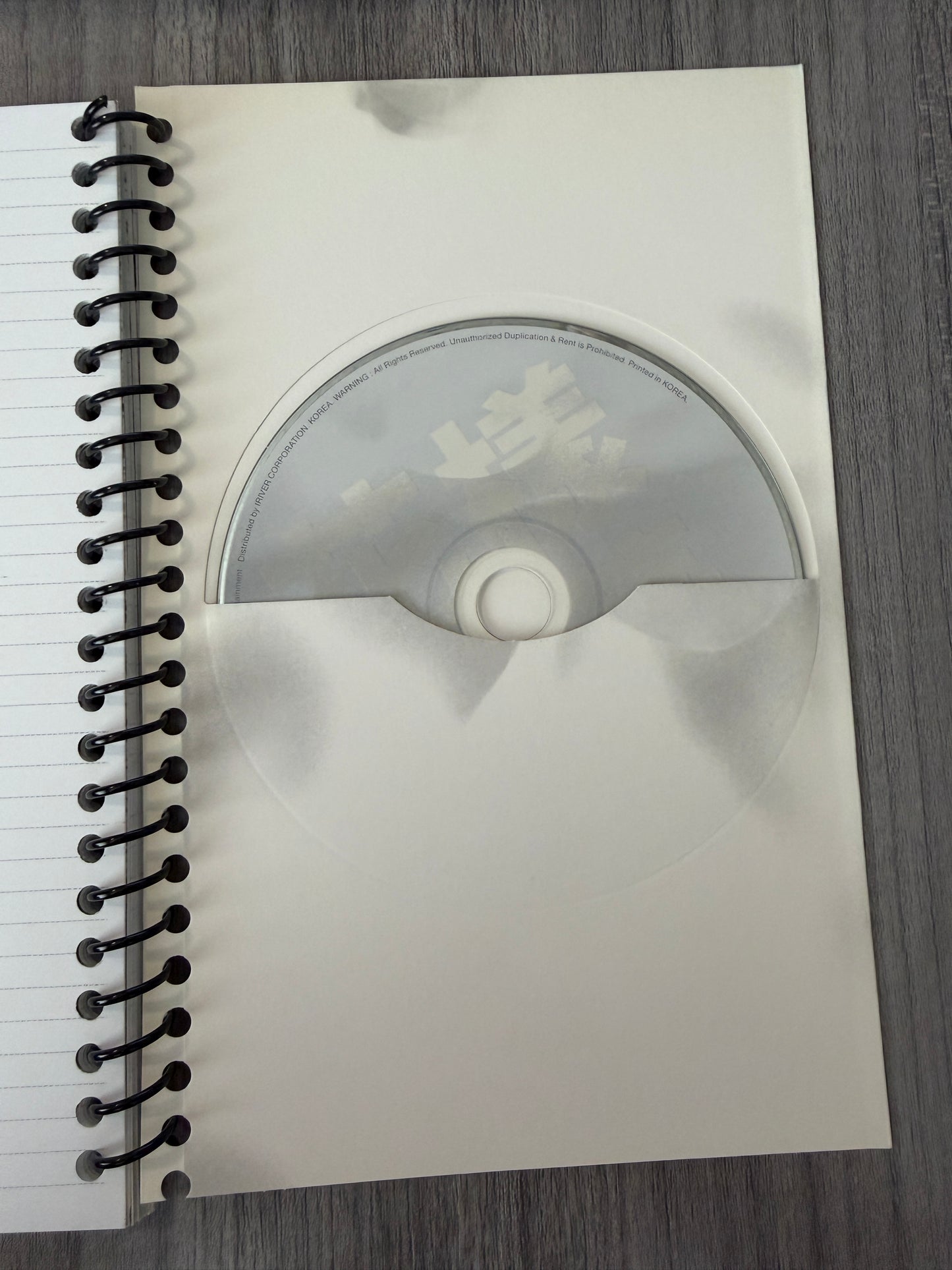 BTS "The Most Beautiful Moment in Life Pt. 1" Notebook (Includes CD)