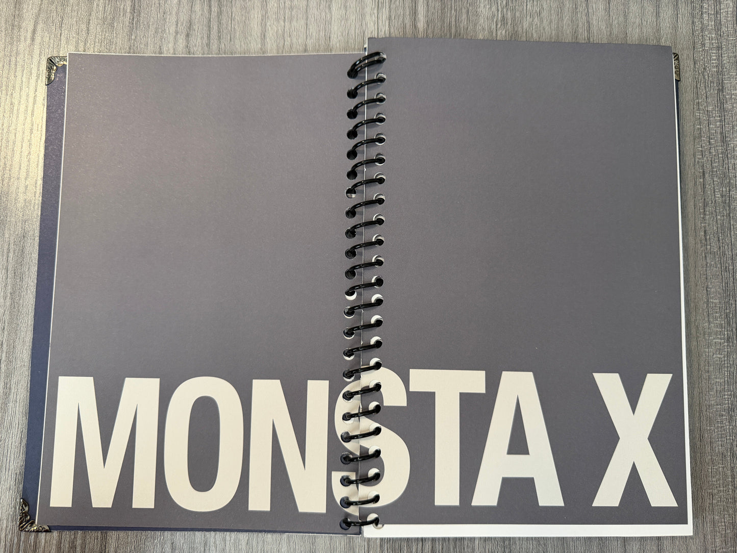 Monsta X "Unfold (HEAL Ver.)" Notebook (Includes CD)