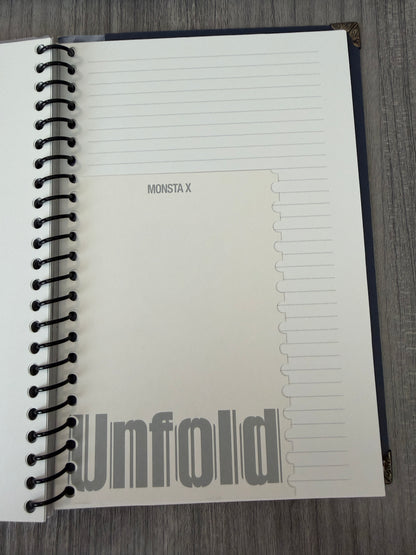 Monsta X "Unfold (HEAL Ver.)" Notebook (Includes CD)