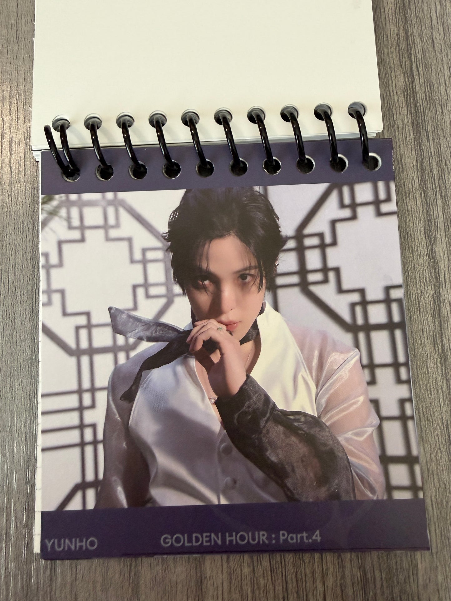 Ateez "Golden Hour: Part.4" Mini Notebook