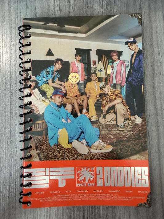 NCT 127 "2 Baddies" Notebook (Includes CD)