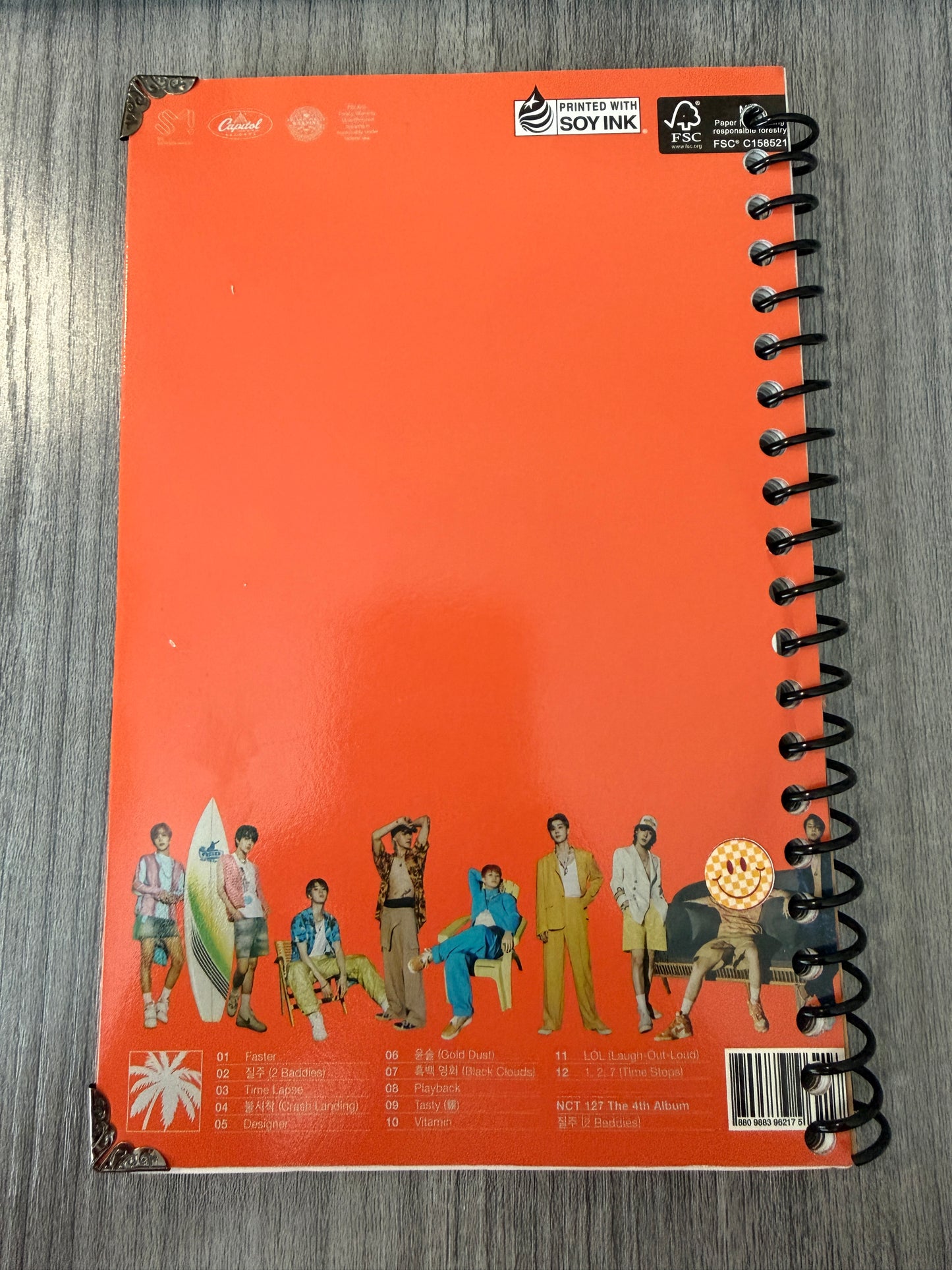 NCT 127 "2 Baddies" Notebook (Includes CD)