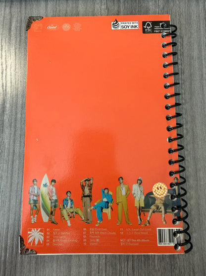 NCT 127 "2 Baddies" Notebook (Includes CD)