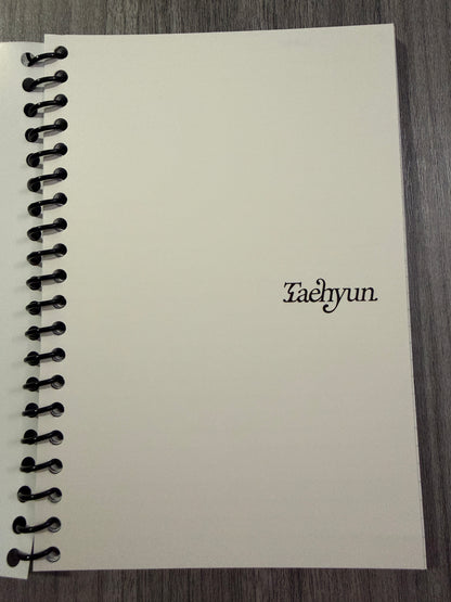 TXT "The Name Chapter: TEMPTATION (Taehyun Ver.)" Notebook