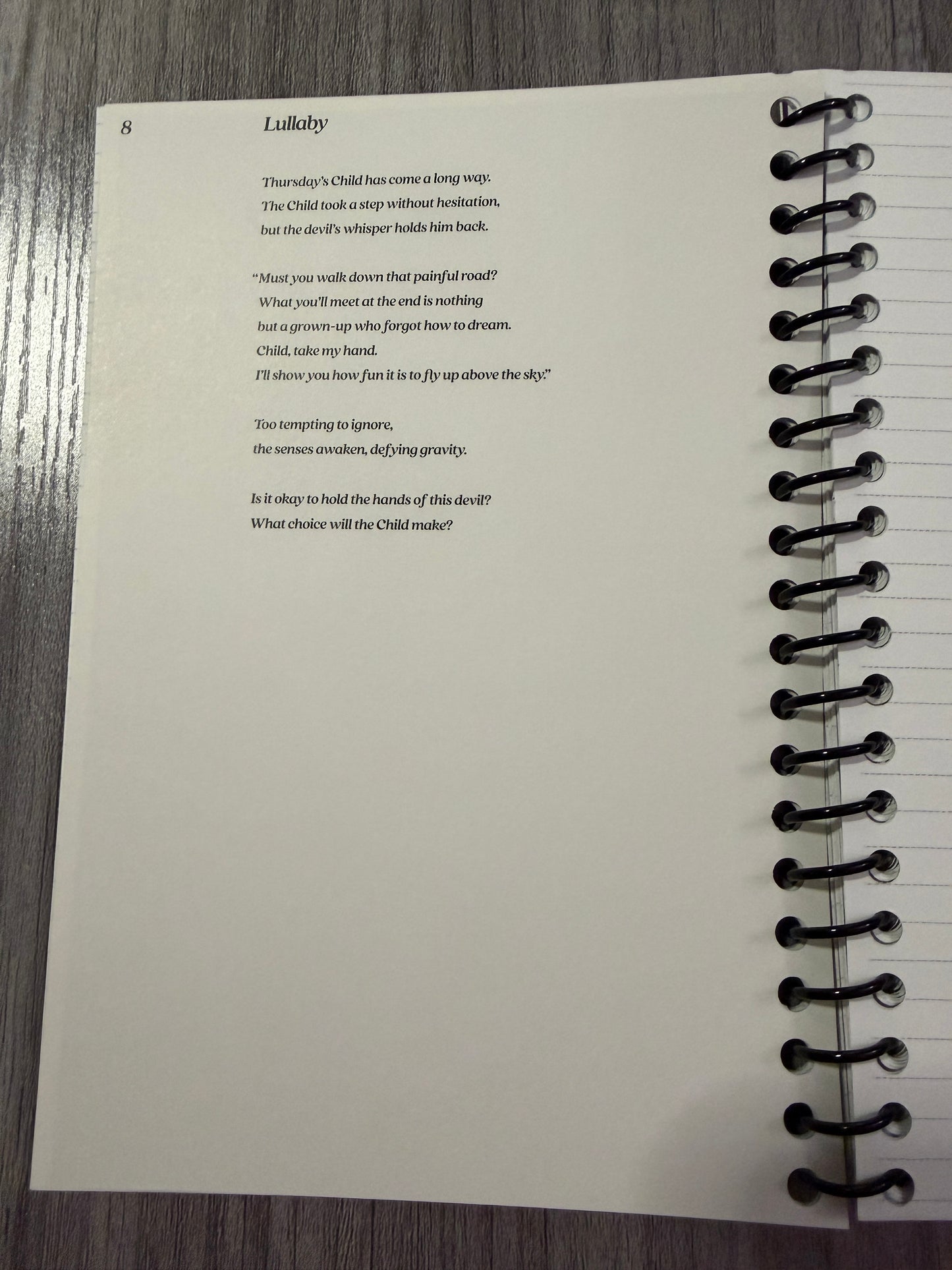 TXT "The Name Chapter: TEMPTATION (Taehyun Ver.)" Notebook