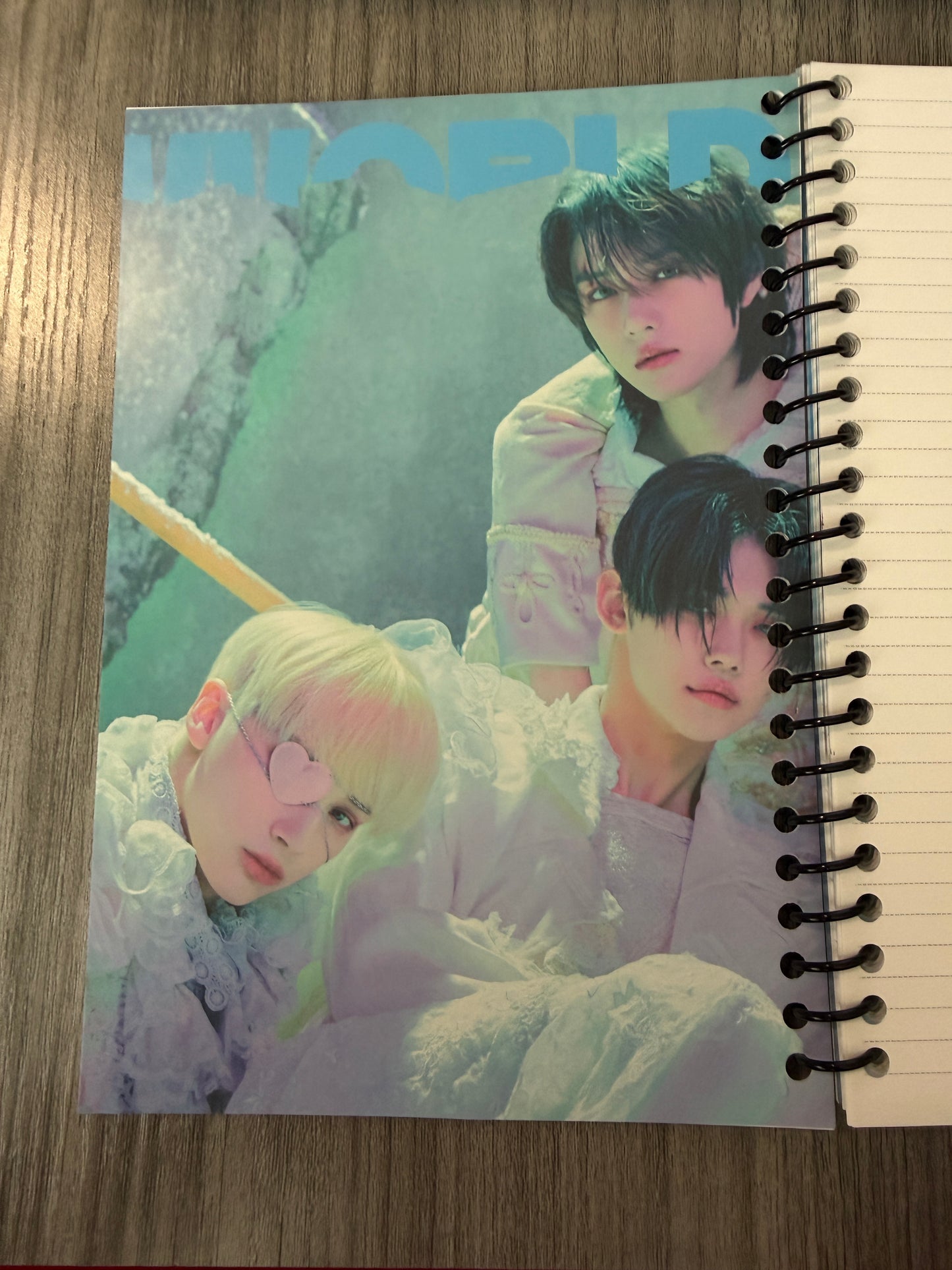 TXT "The Chaos Chapter: FREEZE" Notebook