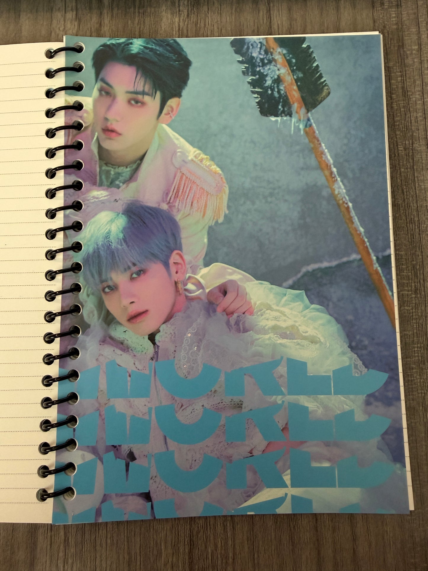 TXT "The Chaos Chapter: FREEZE" Notebook