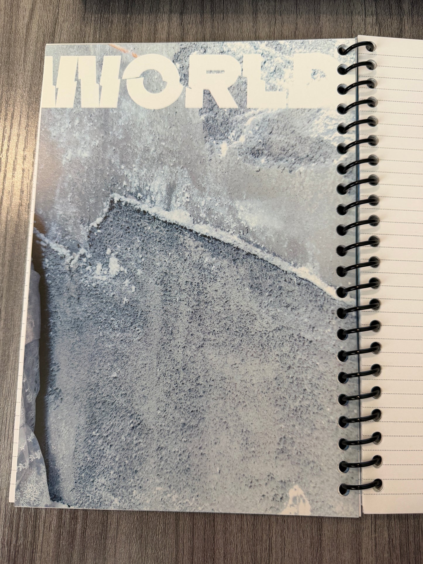 TXT "The Chaos Chapter: FREEZE" Notebook